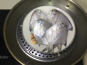 简单版清蒸银鲳鱼（100%好吃）的做法 步骤3