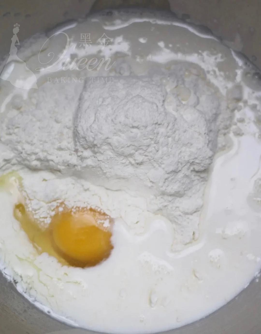 纯奶手撕吐司的做法 步骤1