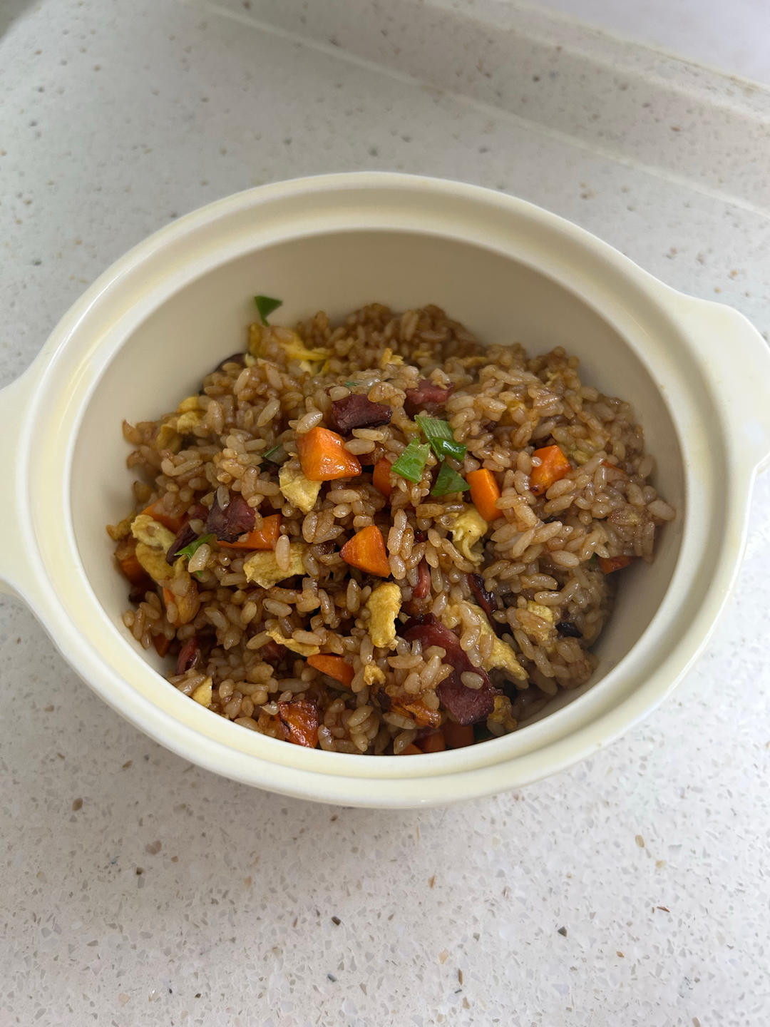 腊肠炒饭