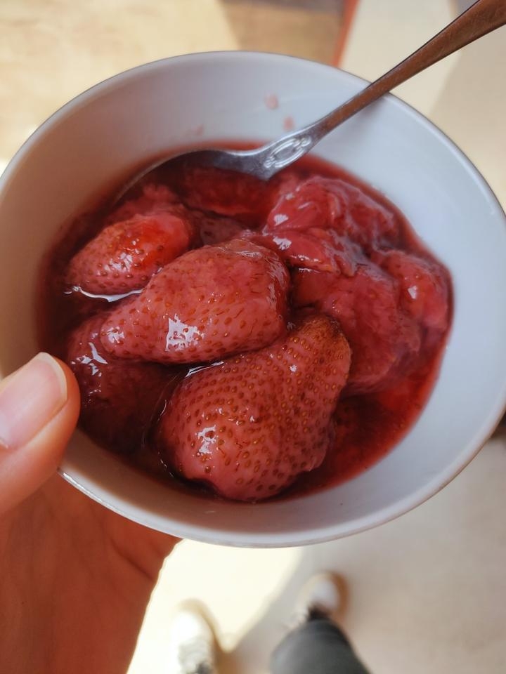 煮草莓酱🍓的做法