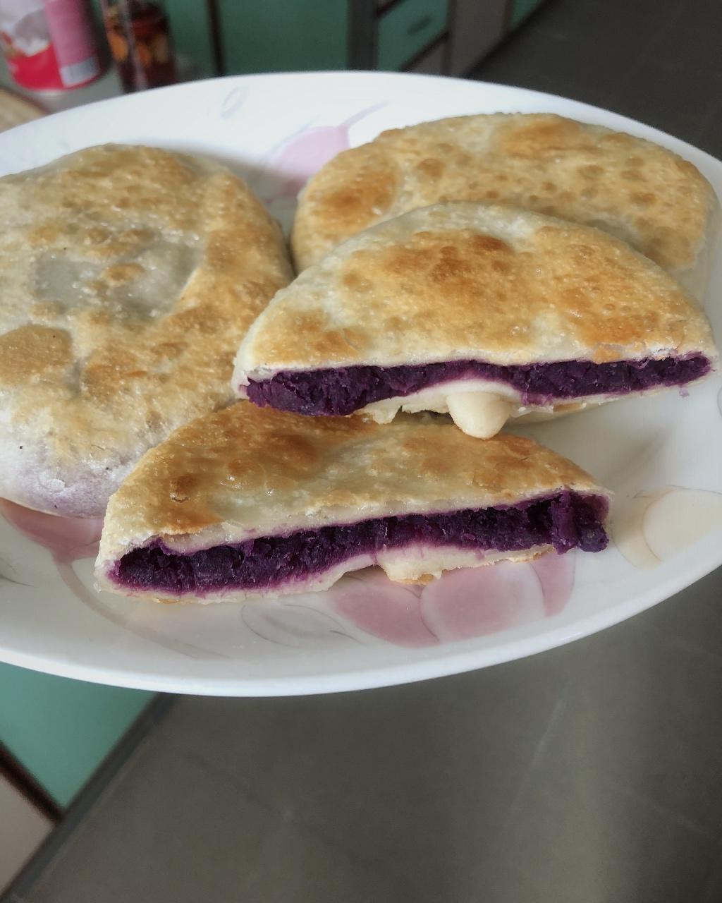 紫薯馅饼