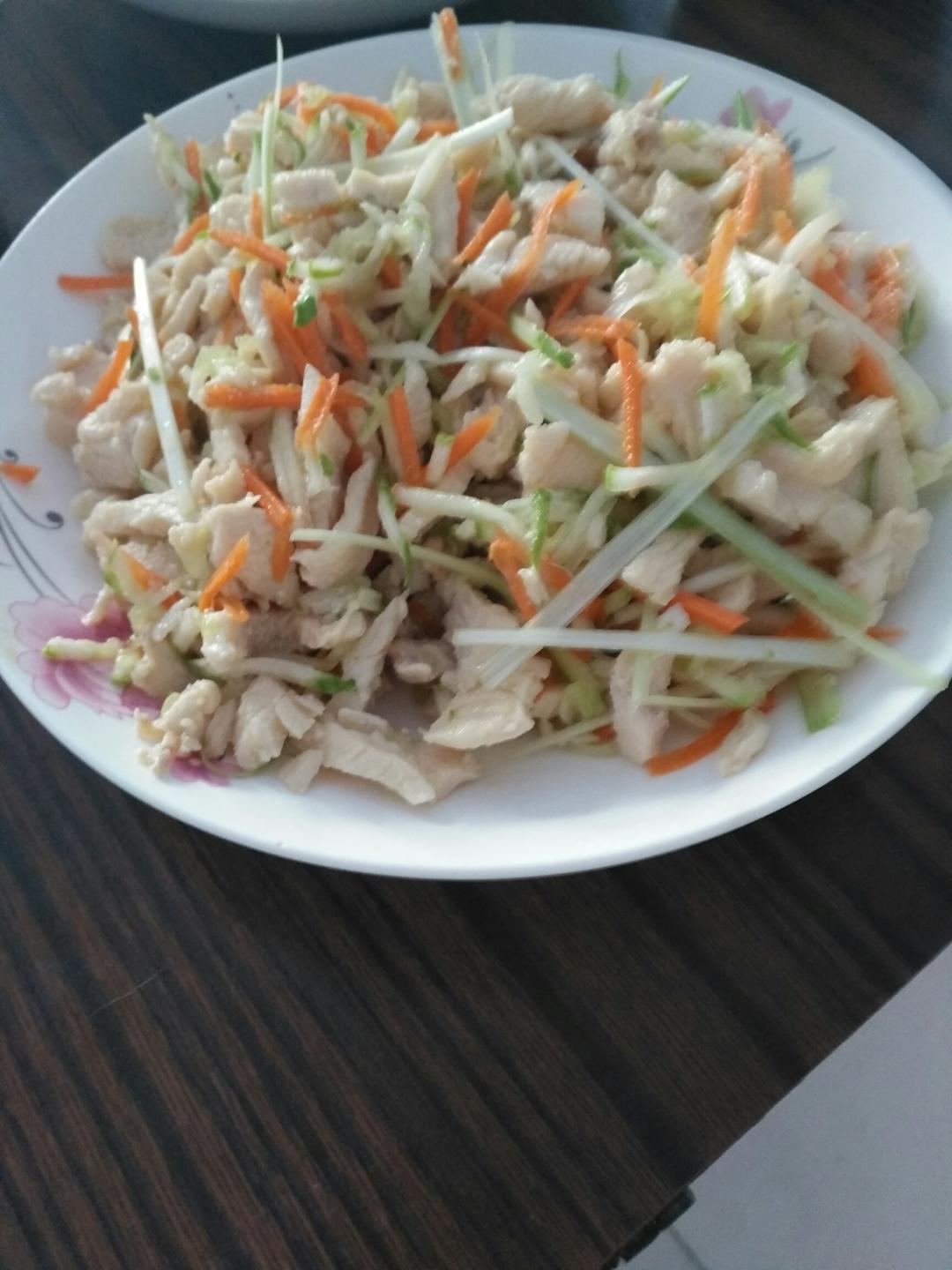 【健康三餐】凉拌鸡胸丝