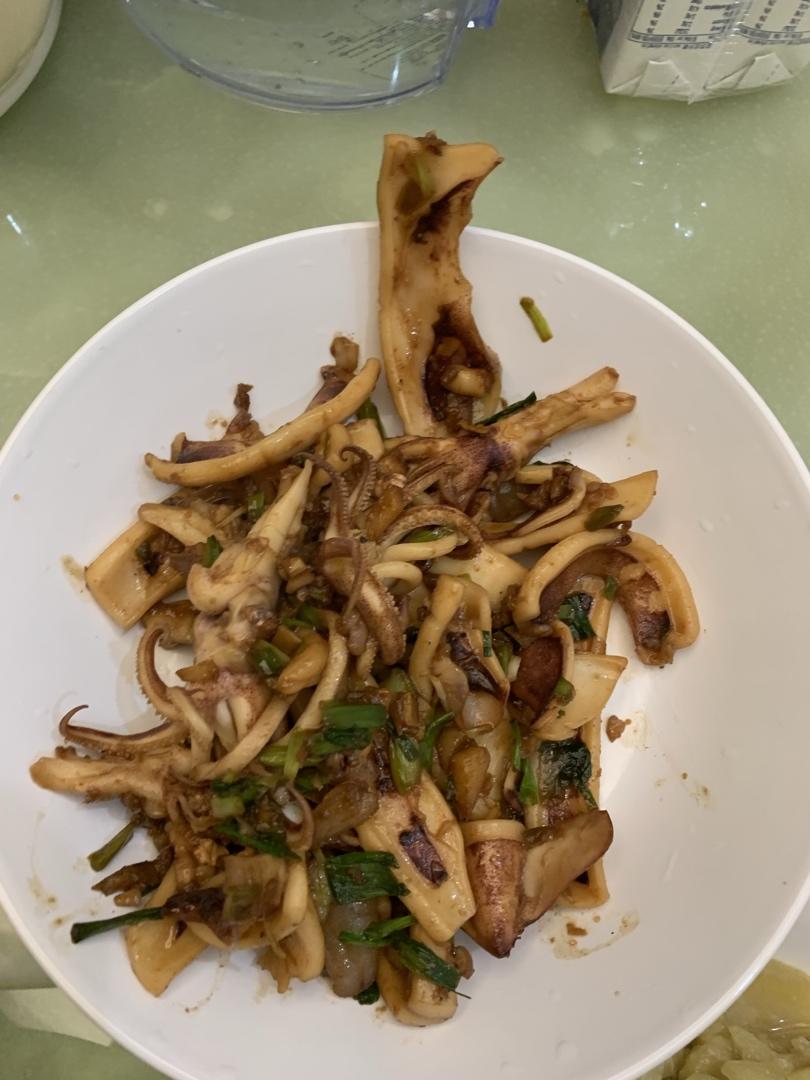 爆炒鱿鱼