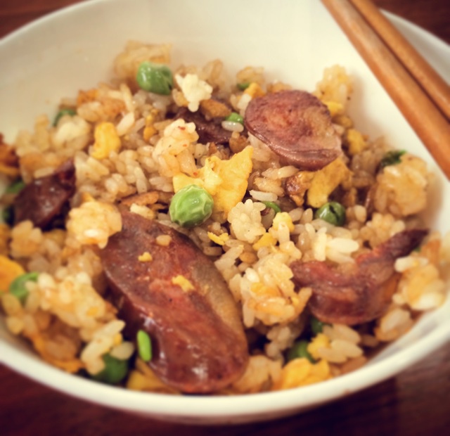 香肠蛋炒饭
