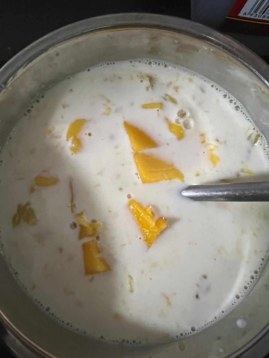 港式甜品——杨枝甘露(芒果西米露)附芒果花切法