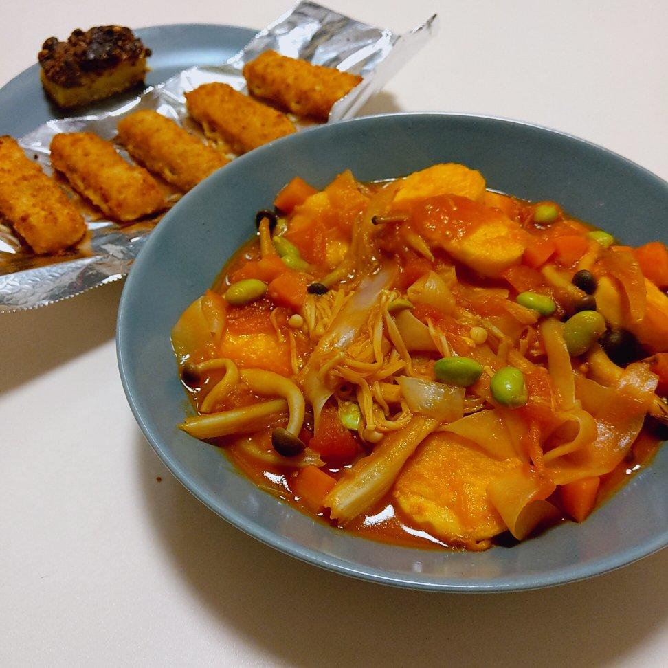 金针菇烧日本豆腐