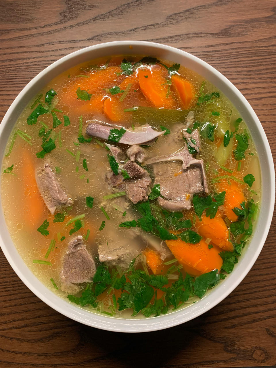 胡萝卜清炖羊肉
