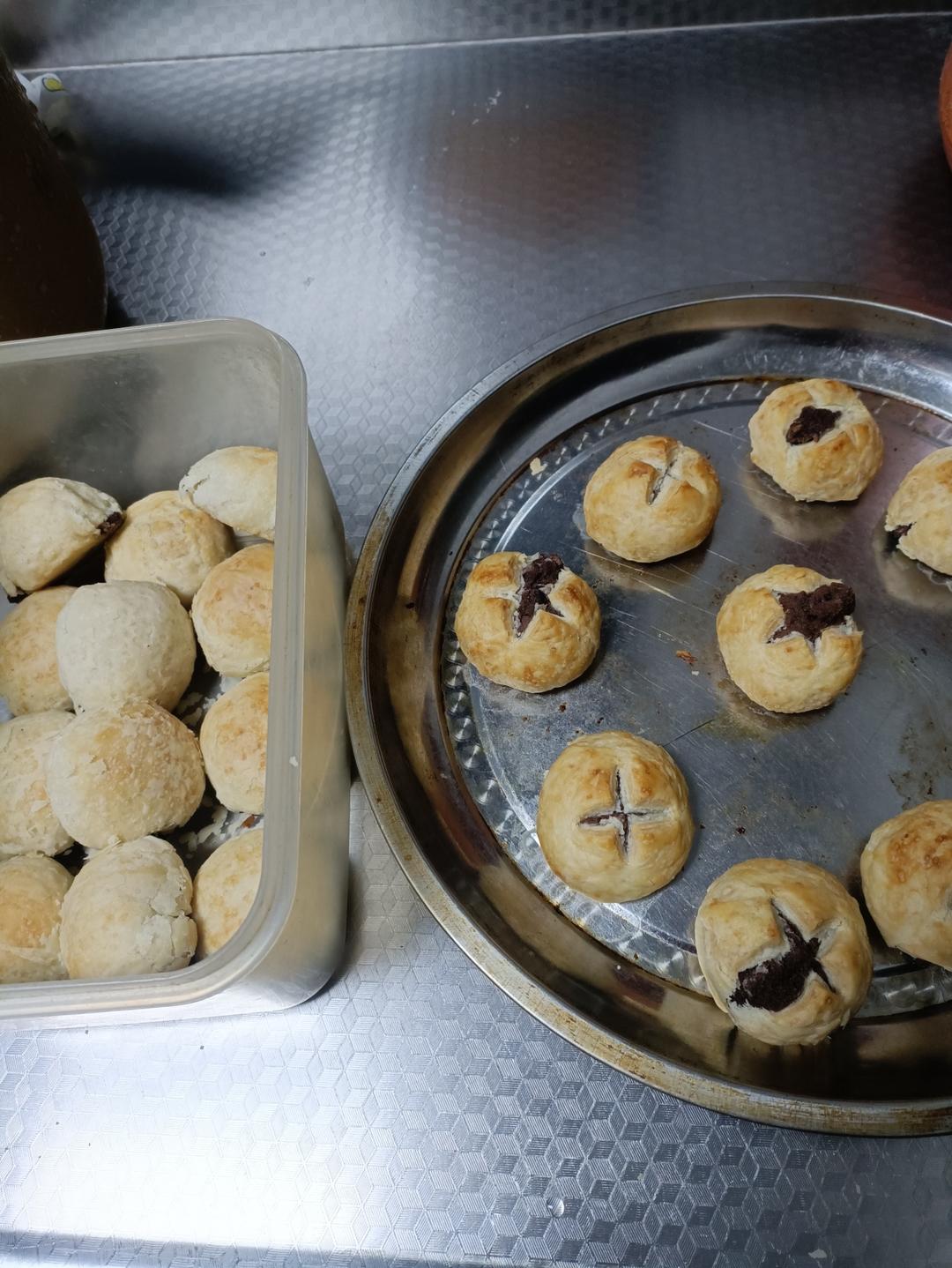 不用揉出膜、不用醒面就能酥掉渣的中式酥皮点心