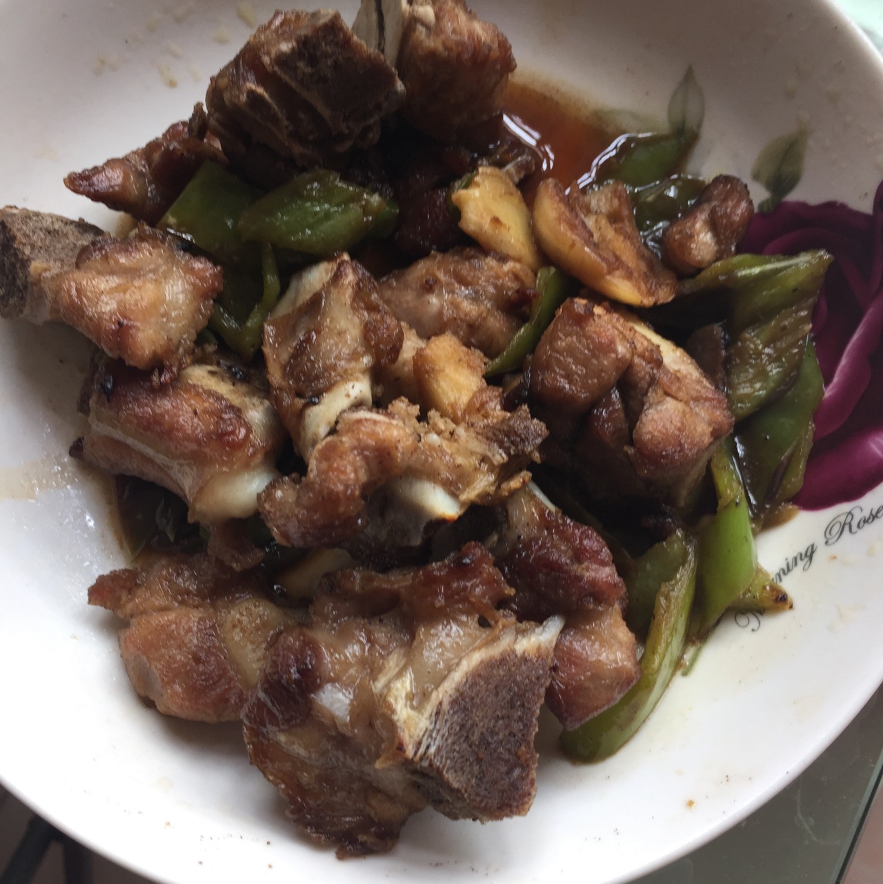 青椒爆炒排骨