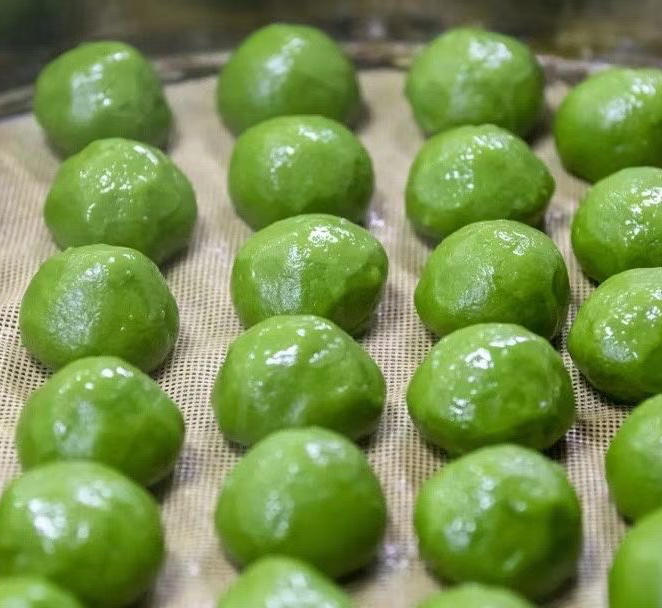 百吃不厌的豆沙青团 x 博世破壁机/博世打蛋器