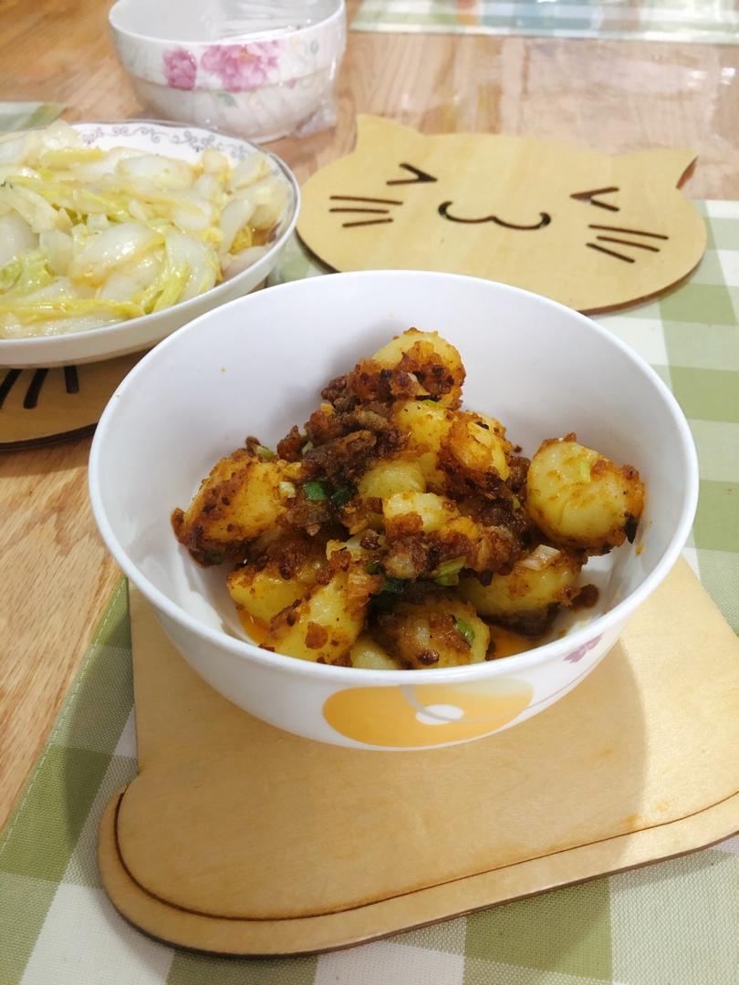 炕土豆（湖北小吃）