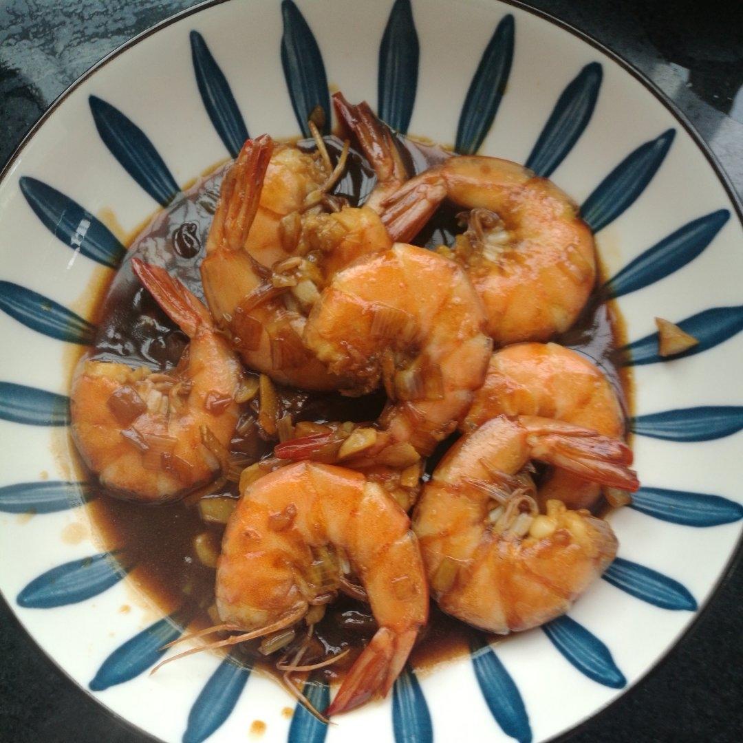 家庭版油焖大虾