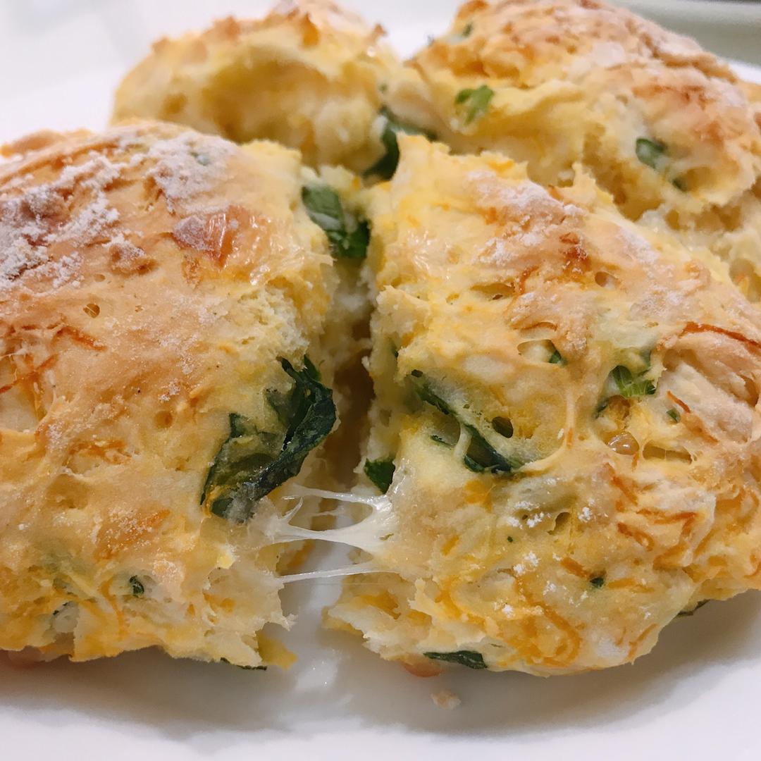 菠菜南瓜奶酪丹波面包丨健康·烘焙