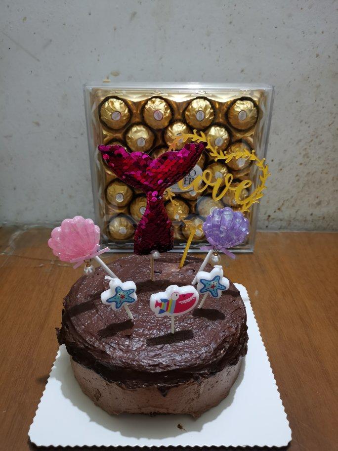 （视频菜谱）滴落巧克力蛋糕