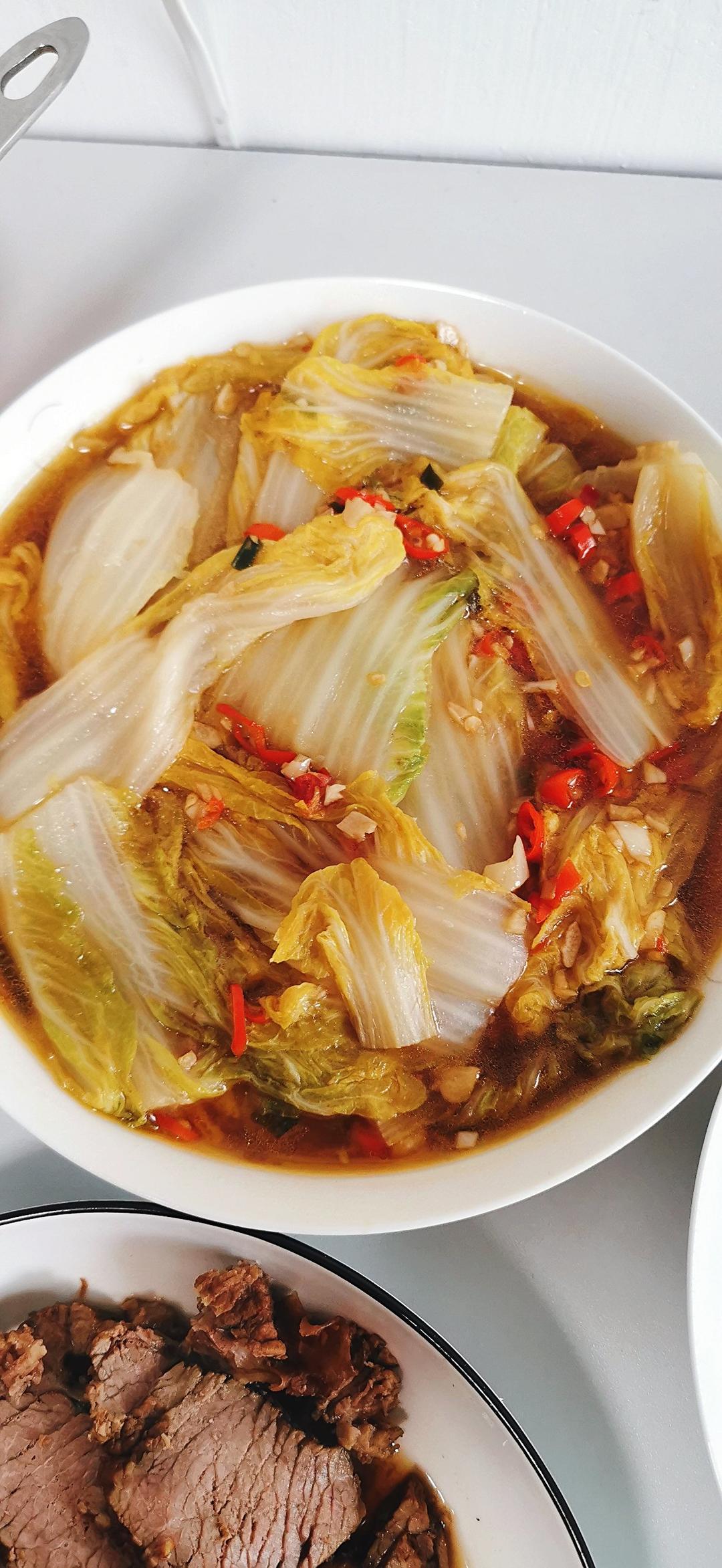 scorpion77做的5分钟搞定60家常菜蒜香娃娃菜巨好吃