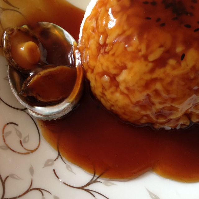 家庭版鲍汁捞饭