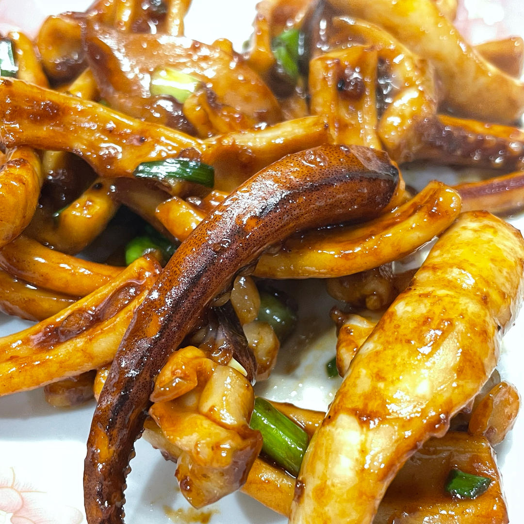 香煎大鱿鱼【宝宝辅食】