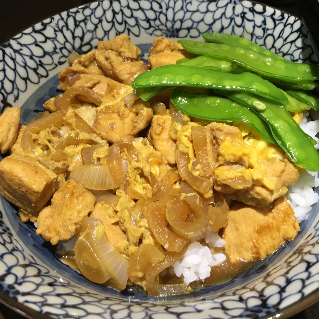 日式亲子饭 - 鸡肉蛋饭