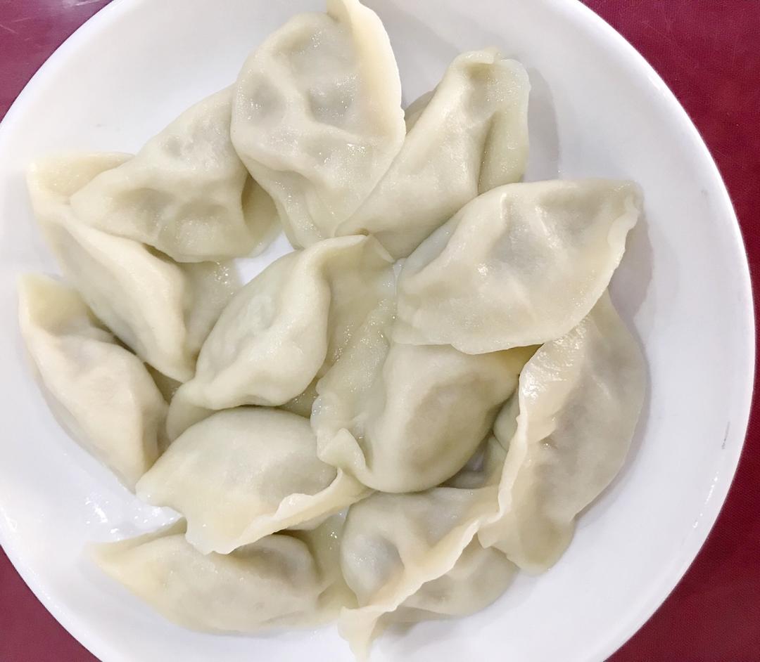 我儿最爱猪猪侠做的白菜猪肉水饺