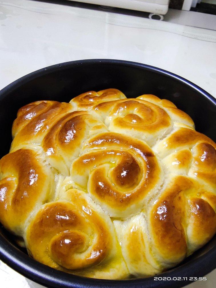 蜂蜜牛奶小餐包（一次发酵超级柔软拉丝）