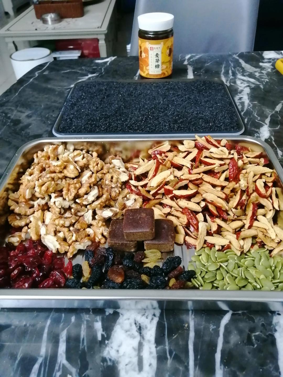 没有阿胶的乌发养颜糕