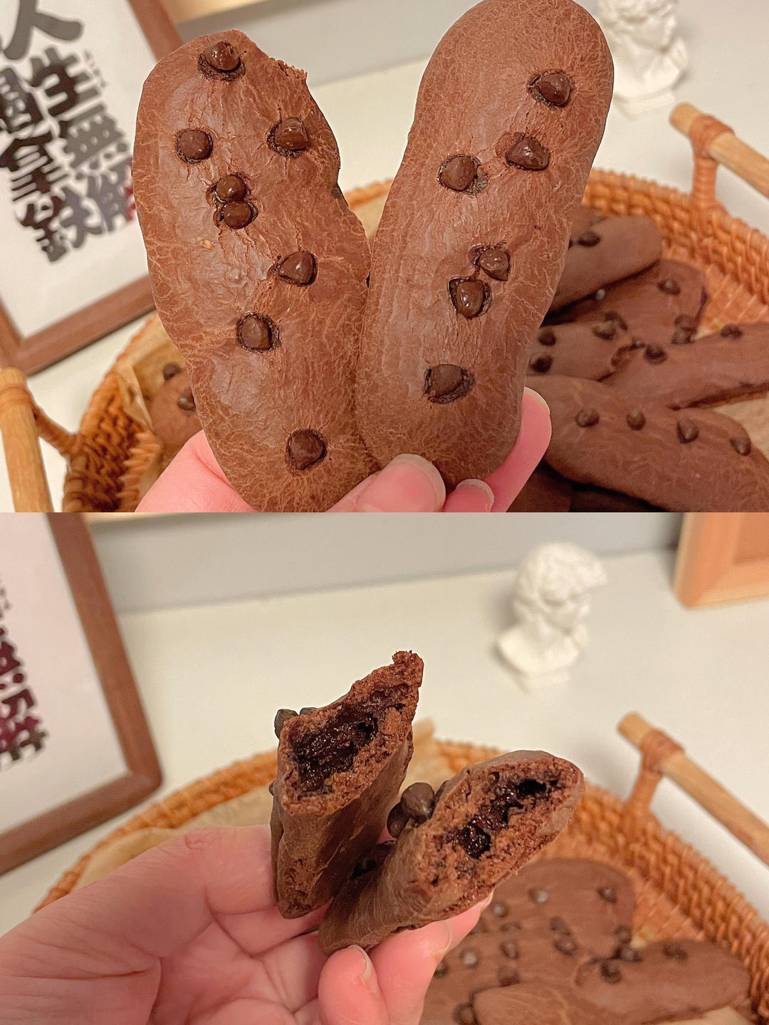 巧克力手指麻薯，有手就会的系列，外脆里糯 大空心