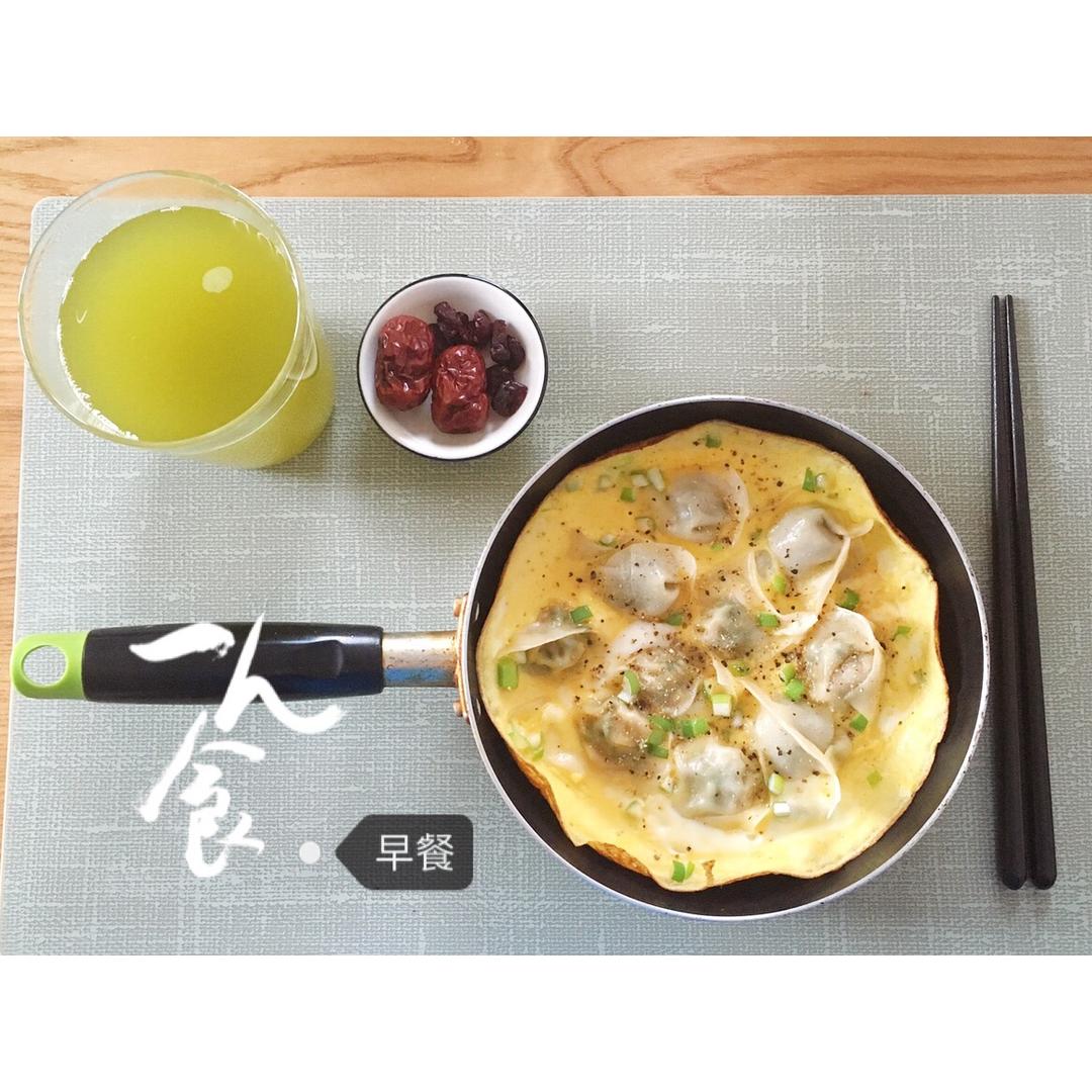 抱蛋煎馄饨