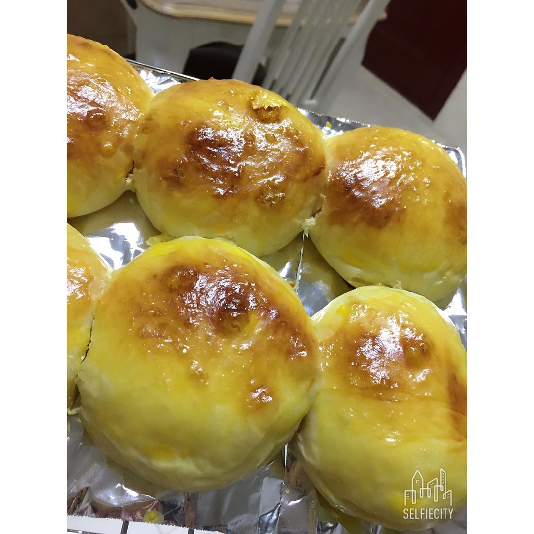 北海道红豆乳酪牛奶小面包