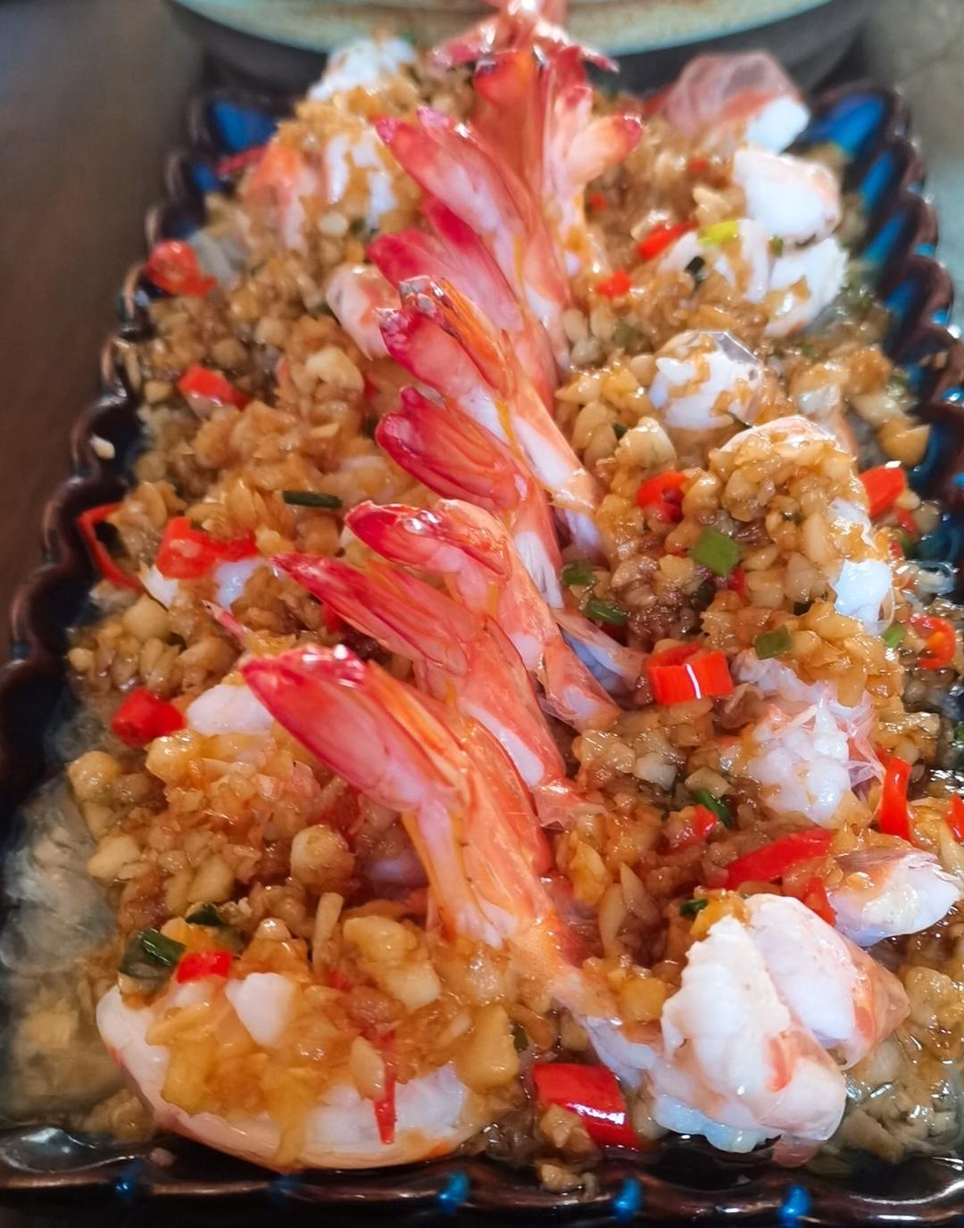 蒜蓉粉丝开背虾