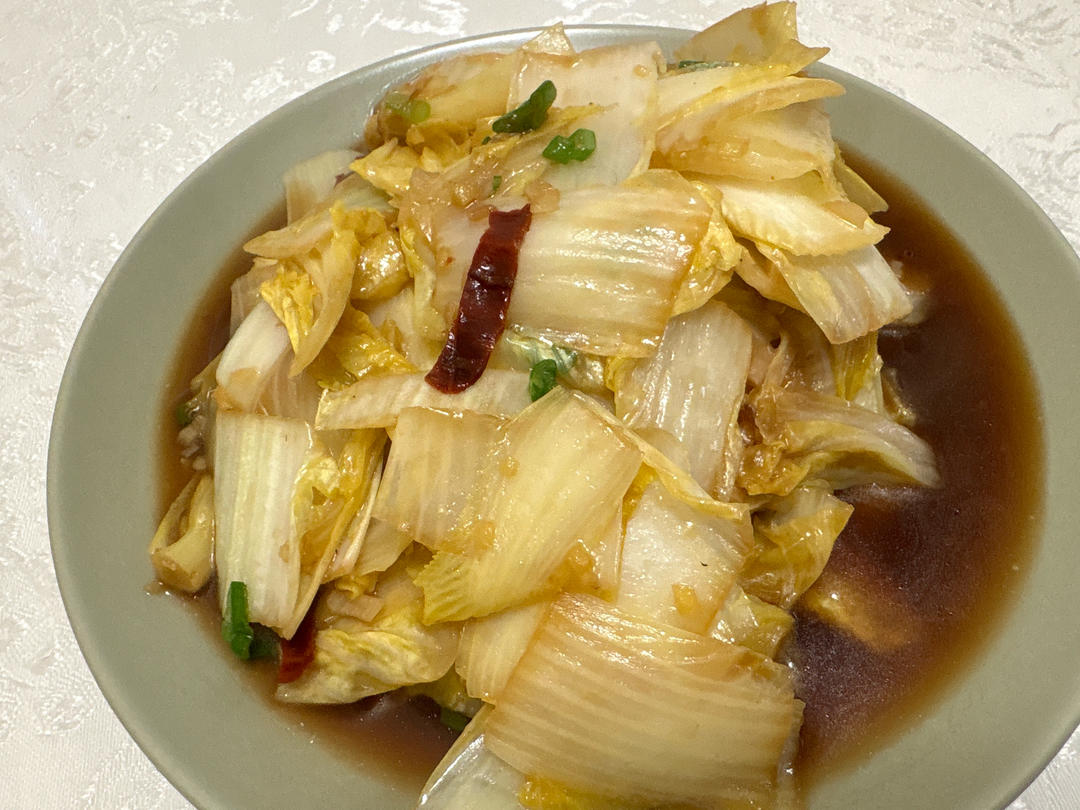 酸辣娃娃菜极简版💜