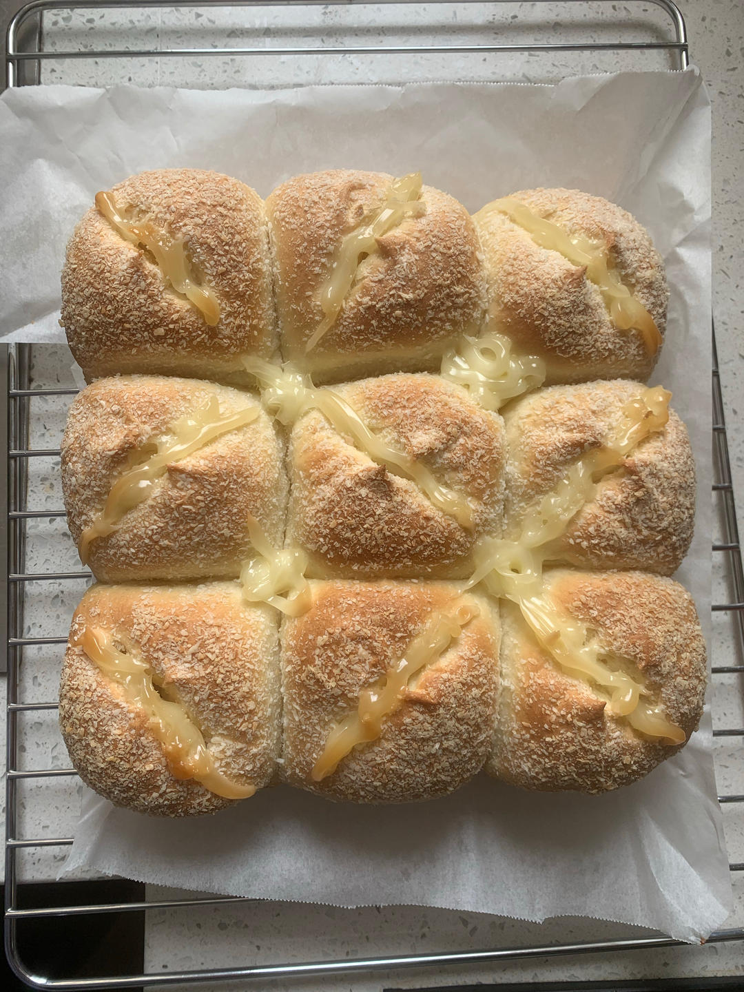 肉松沙拉小方，好看又好吃的方形小吐司！