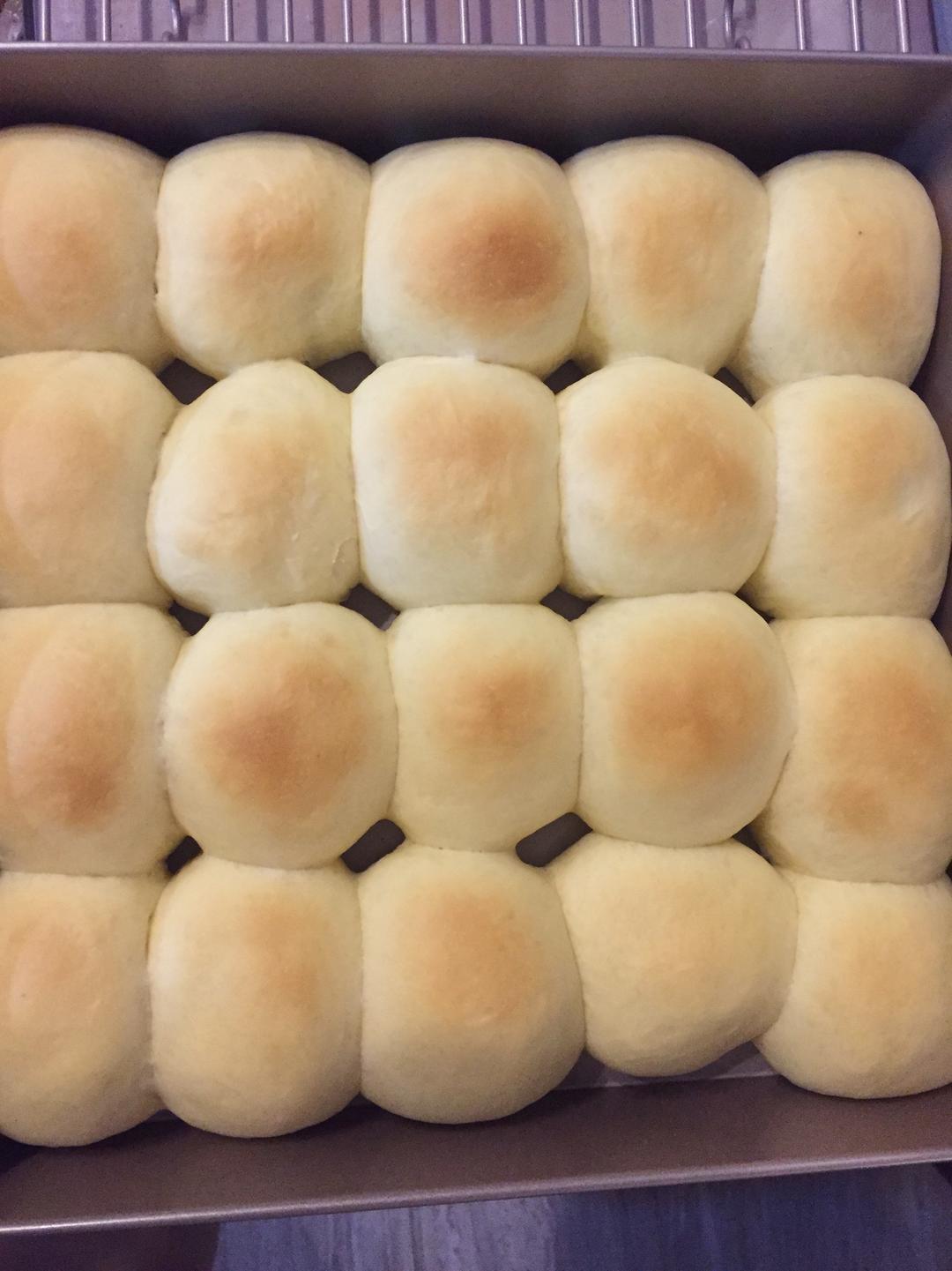 豆沙餐包(适合11寸加深烤盘)的做法