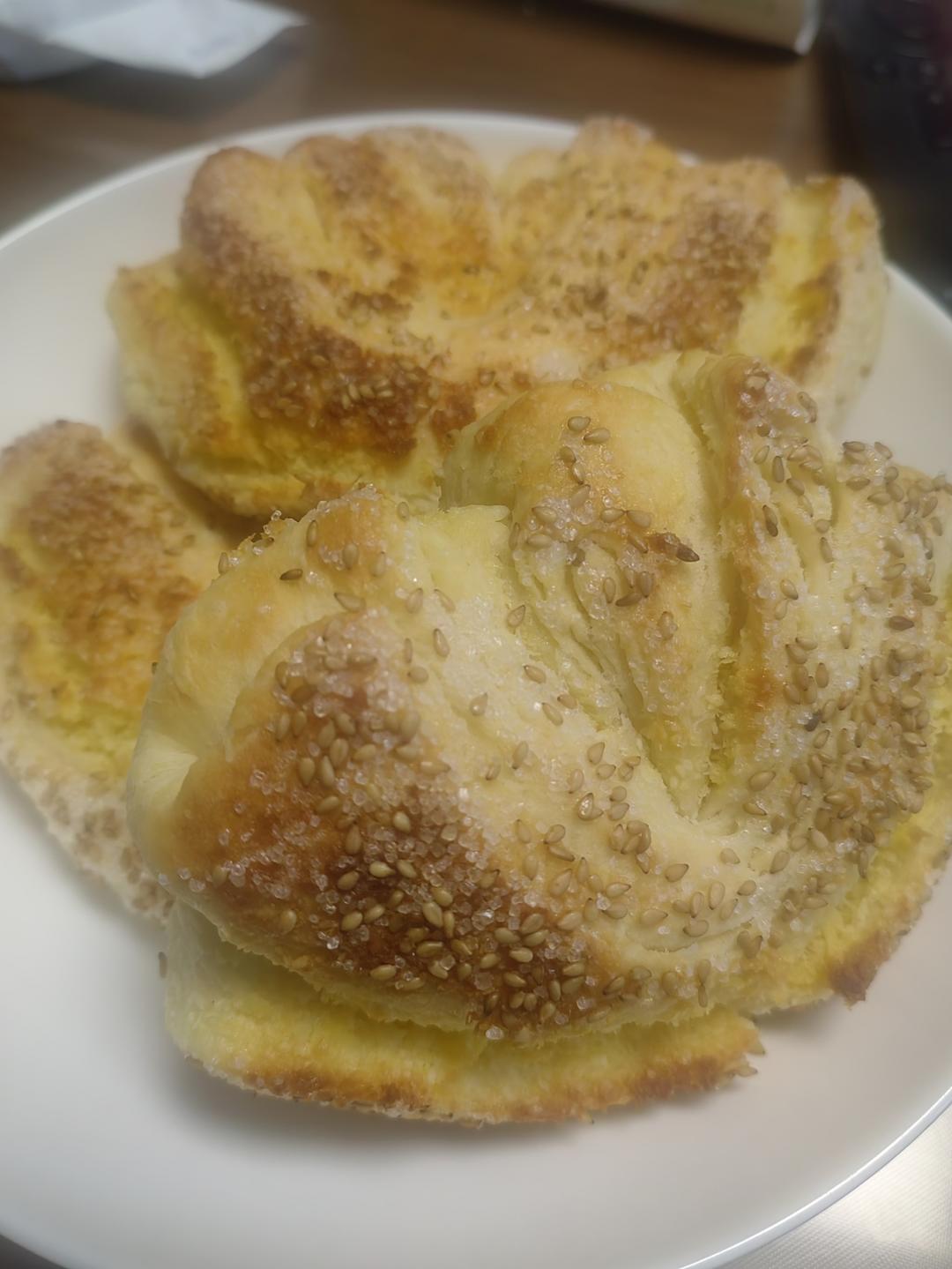 酥香佛手烧饼