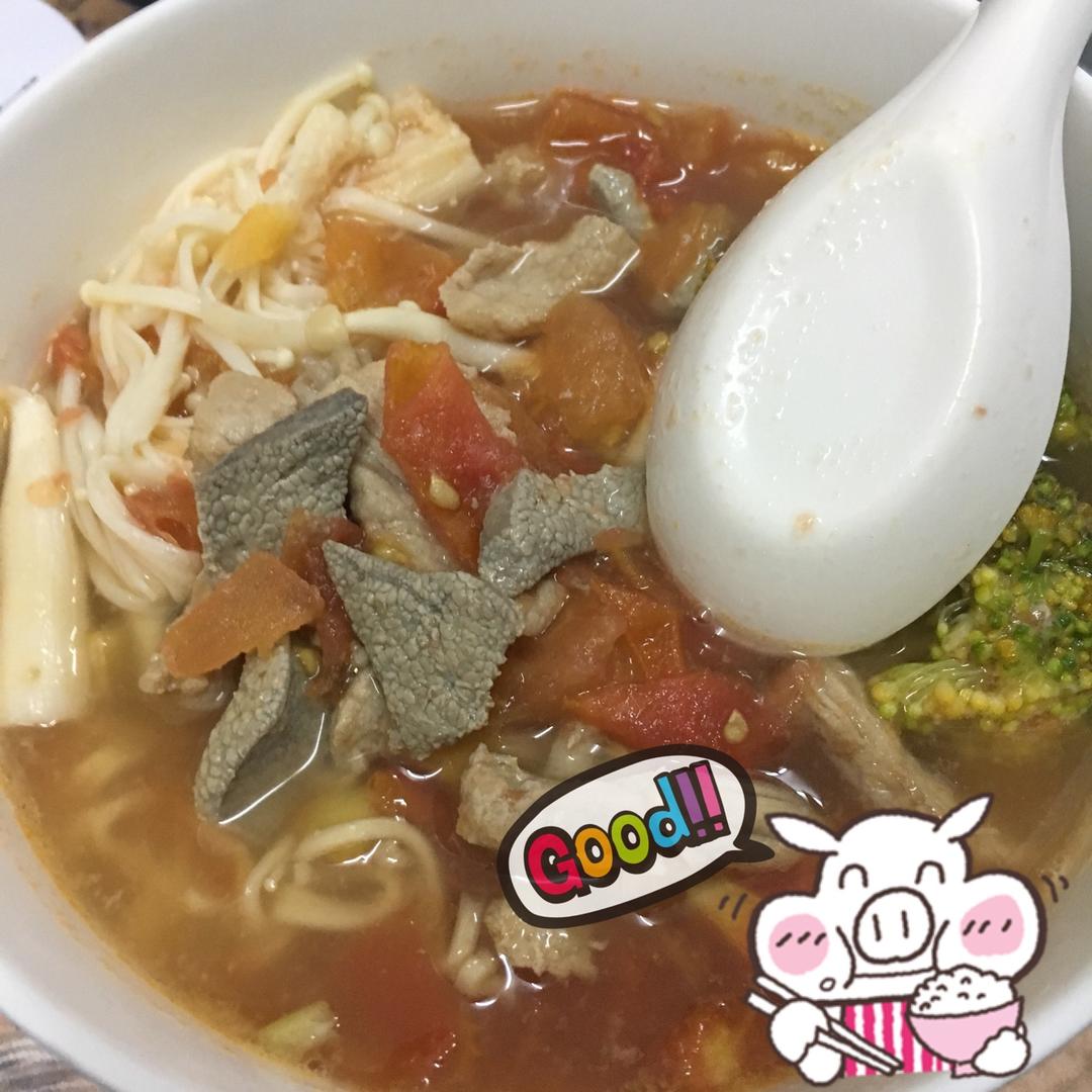 番茄猪肝汤