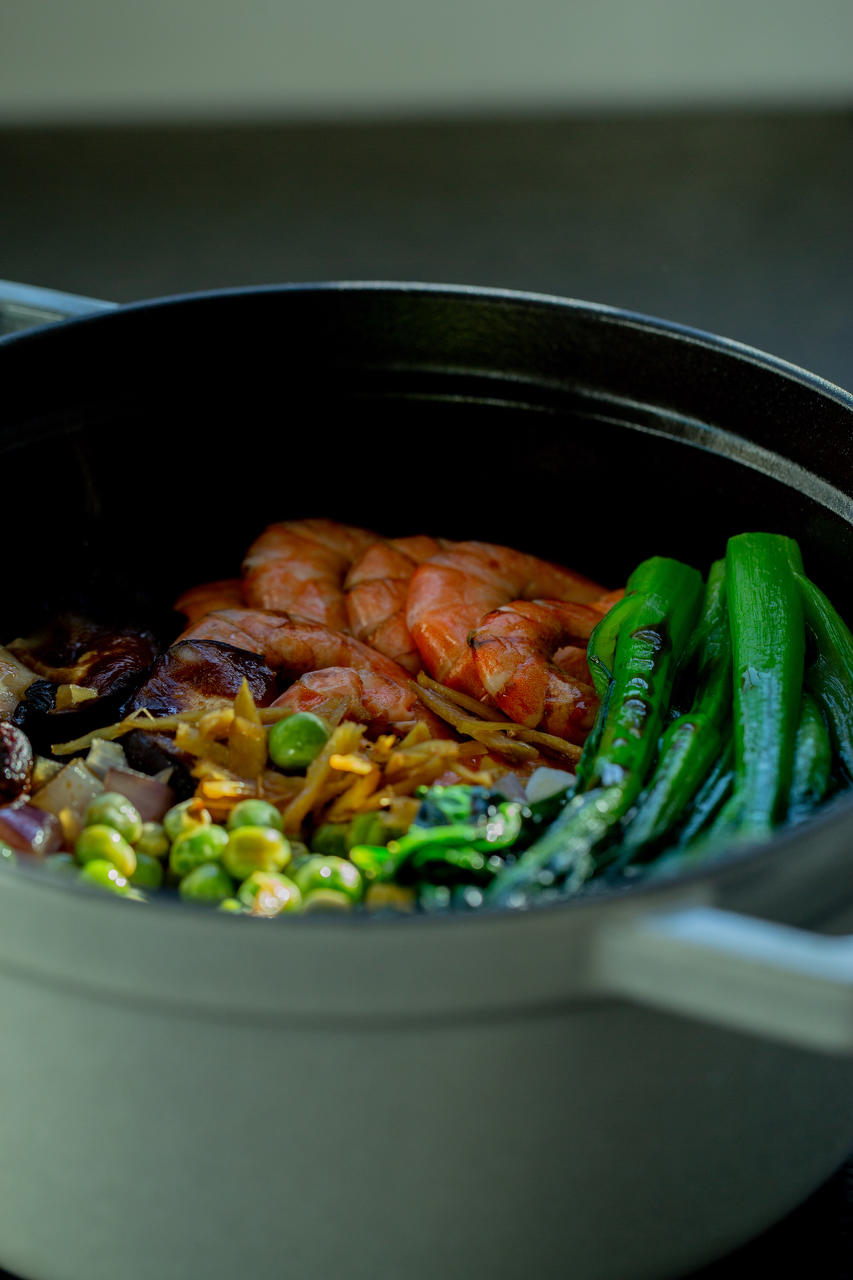 铸铁锅煲仔饭