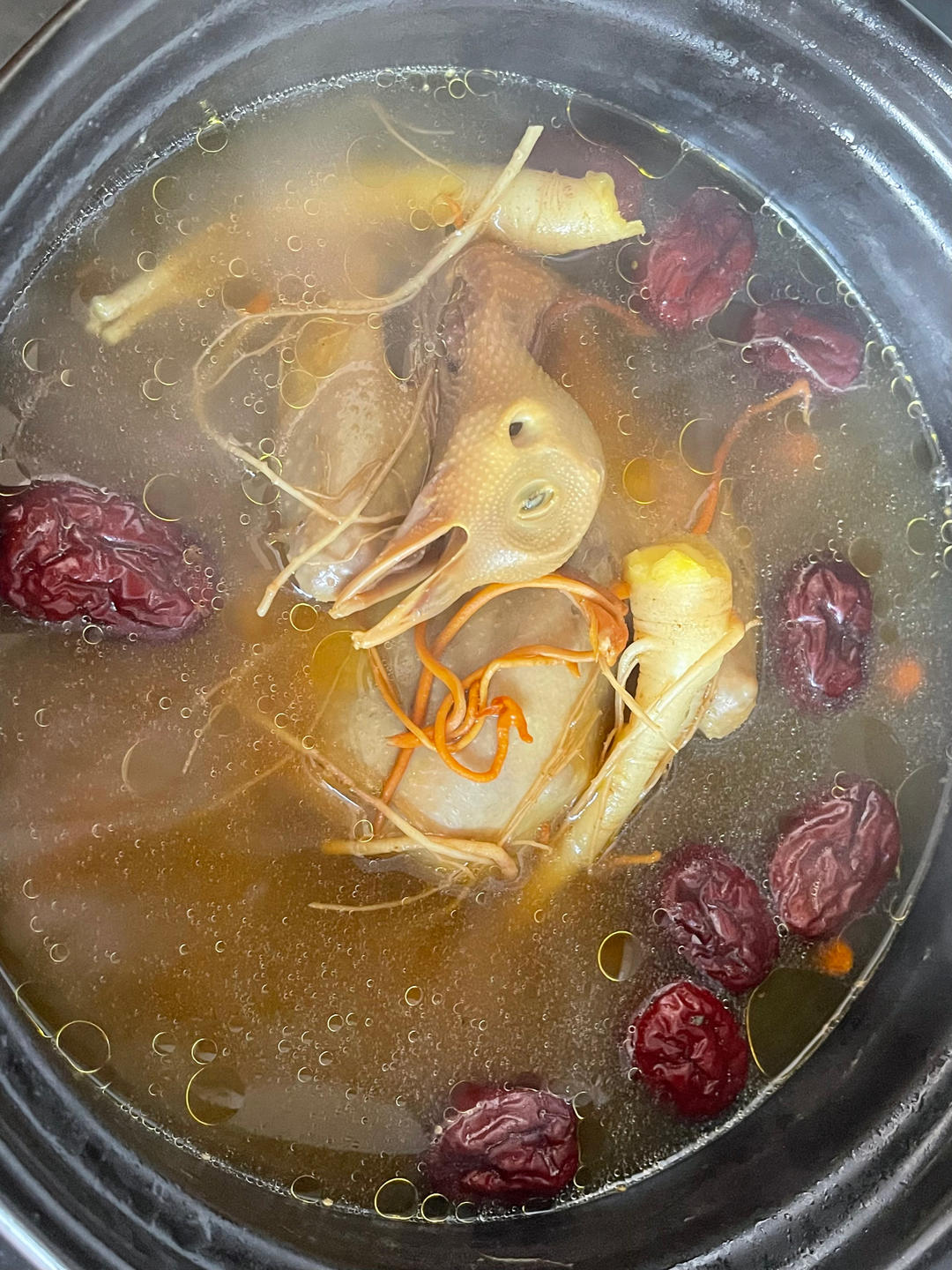 鲜人参红枣鸽子汤