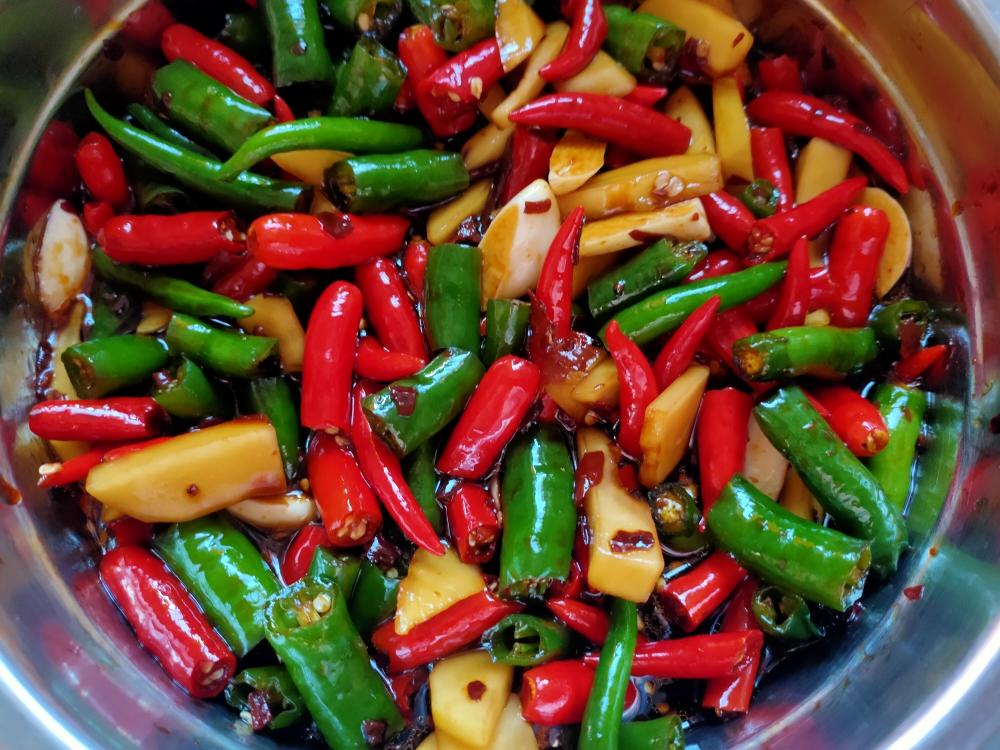 解腻小咸菜(辣椒)