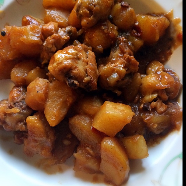 红烧土豆鸡翅