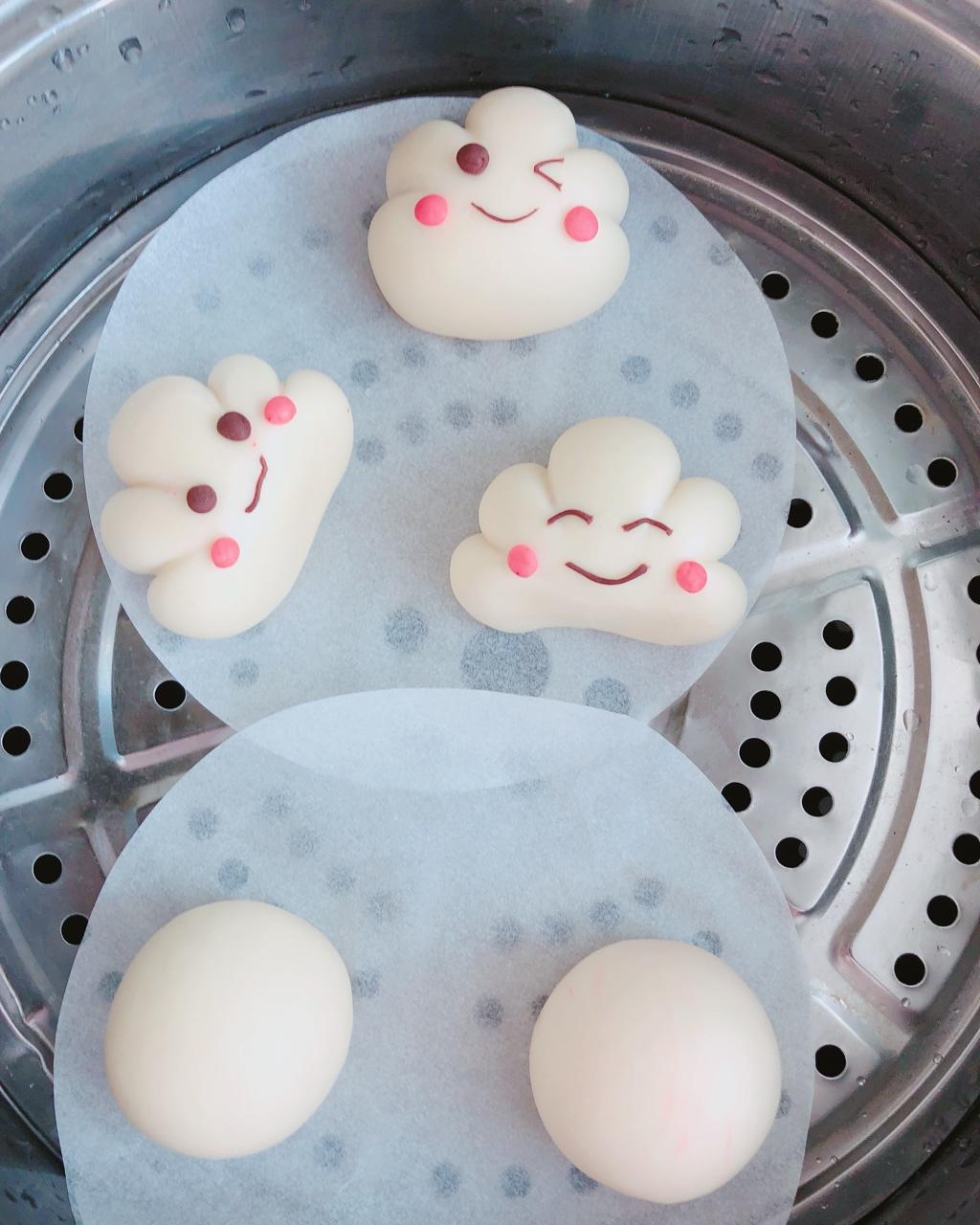 《Tinrry+》美姬老师教你做可爱云朵造型馒头