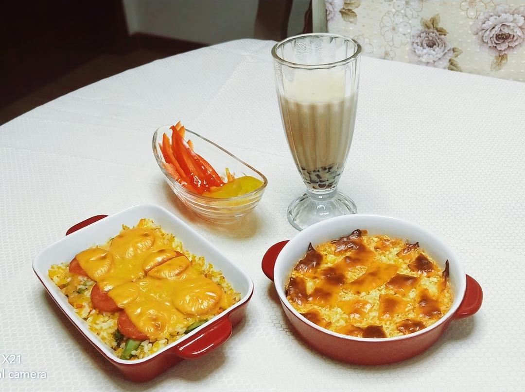 芝士焗饭（烤箱版）