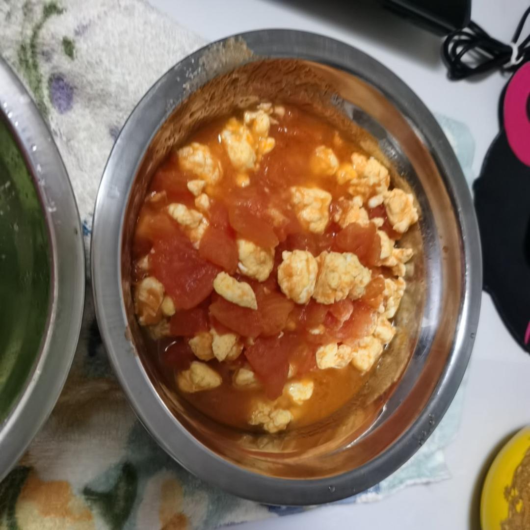 超嫩滑的番茄炒蛋