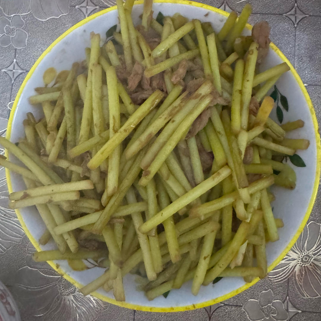 蒜薹炒肉