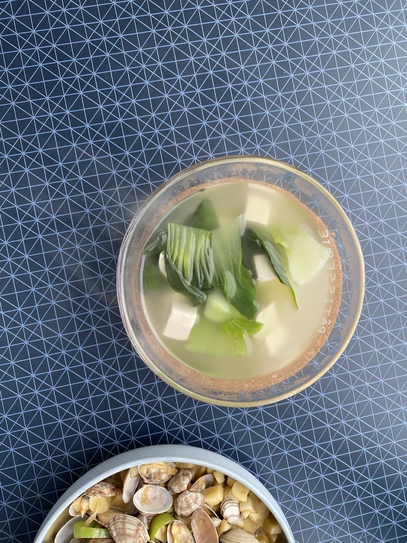 青菜豆腐汤