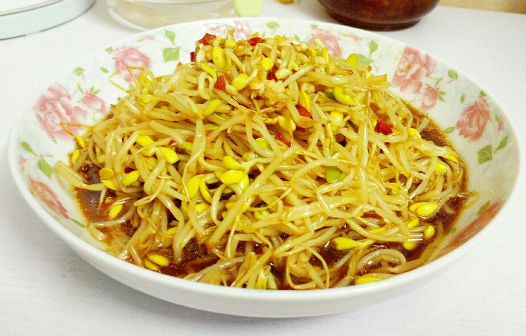 凉拌豆芽