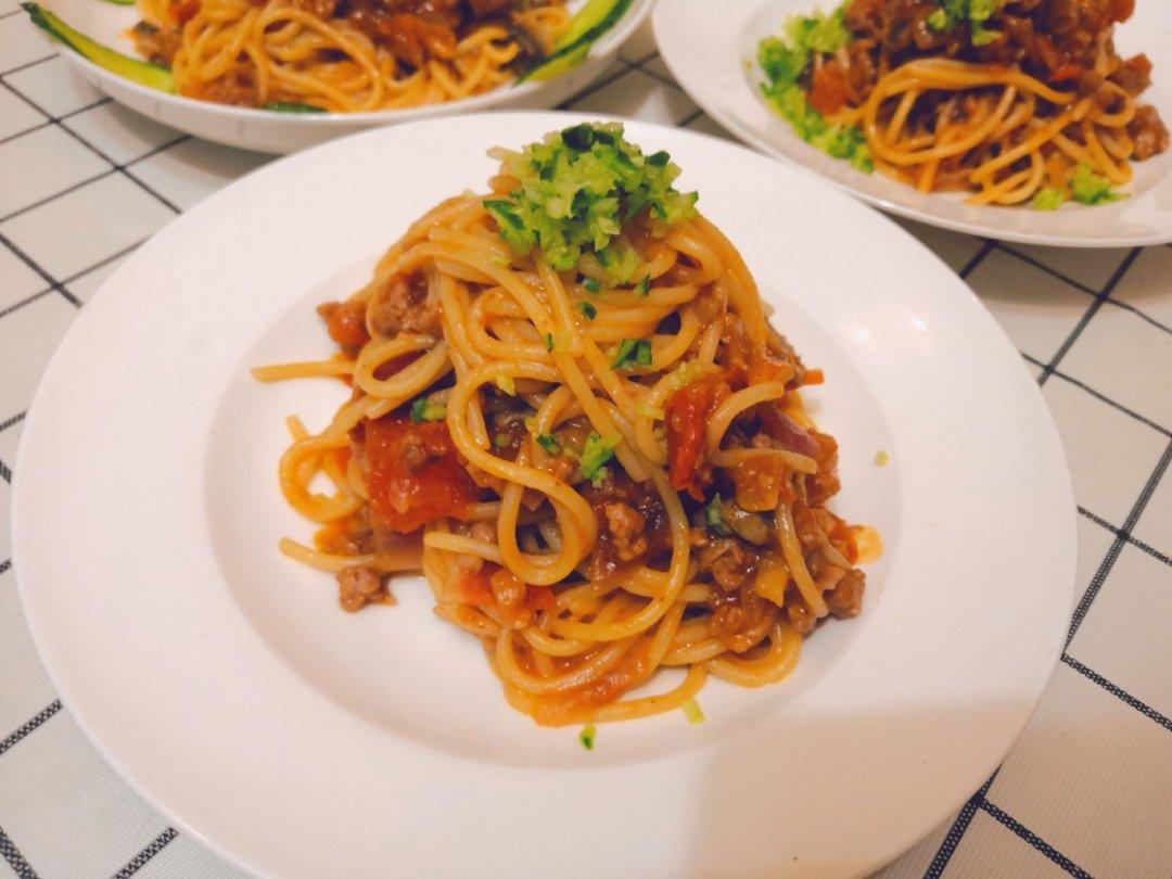 番茄肉酱意面