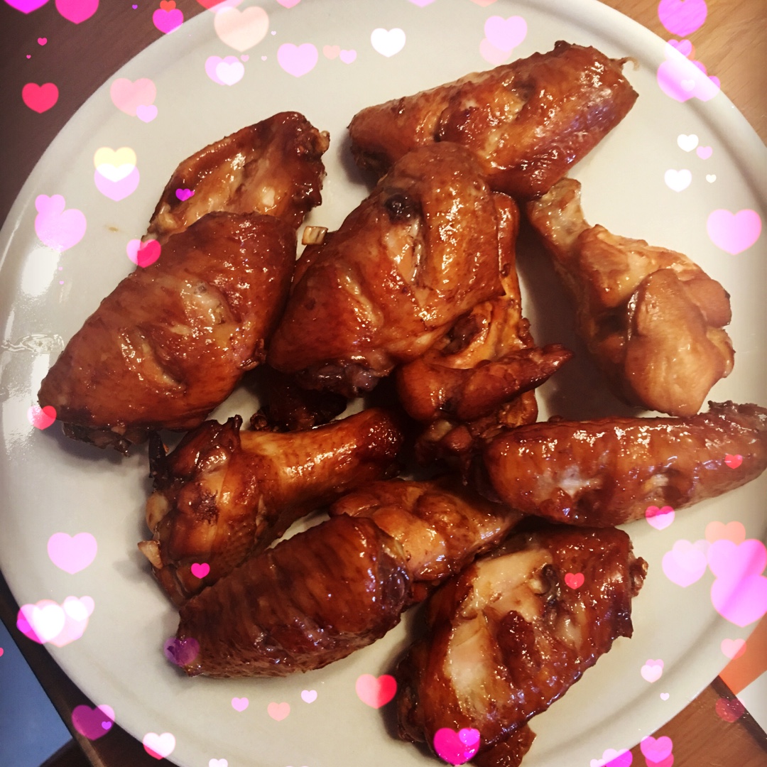 蒜香烤鸡翅
