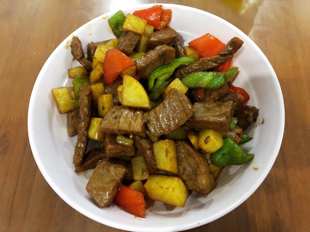 我的轻奢煮艺——杏鲍菇牛肉粒