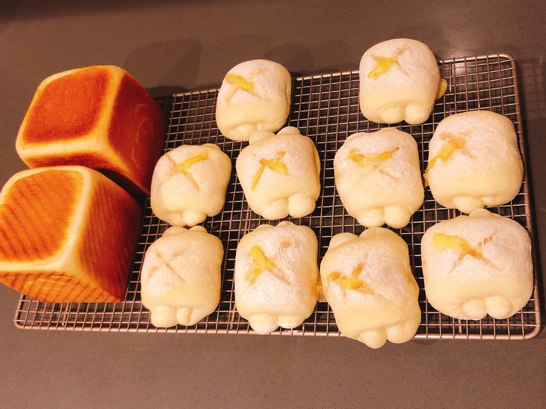 酸奶吐司（100%中种法）可以吃到酸奶的吐司