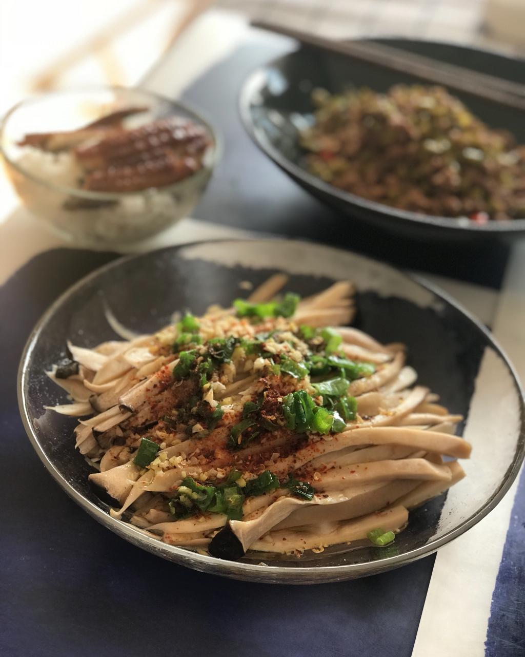 shuuush做的油泼杏鲍菇(凉菜