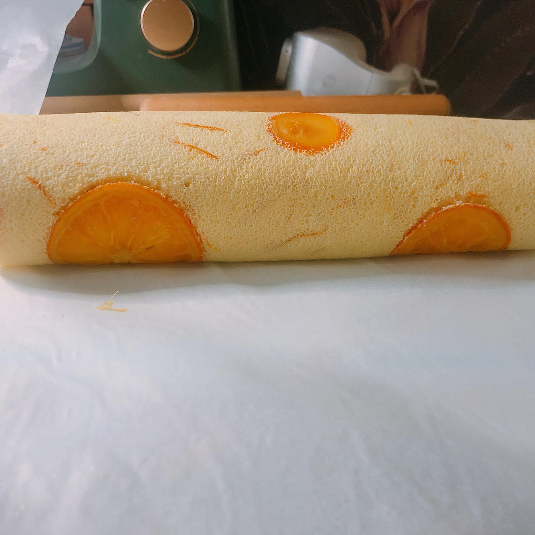 香橙蛋糕卷